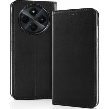 Pouzdro na mobilní telefon Flipové pouzdro pro Xiaomi Redmi 14c - Magnetické zavírání + Sklo