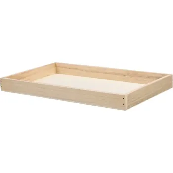 Rám na obraz FLOWERIO Dřevěný podnos - rám na mechové obrazy obdélník 34x20cm