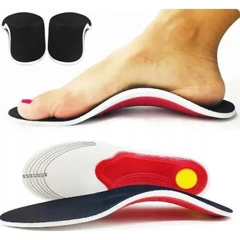 Vložka do bot Vložky do bot tlumící nárazy pro ploché nohy, VALGOZITA, patní ostruhu a supinaci