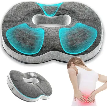 Polštář ORTOPEDICKÝ POLŠTÁŘ NA SEDĚNÍ KRUH PROTI PROLEŽENINÁM S OTVOREM