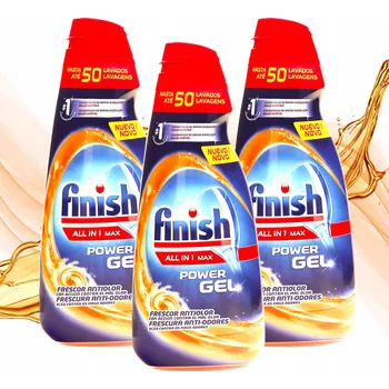 Gel do myčky Gel do myčky nádobí Finish all in one 3 x 1 l 50 umytí
