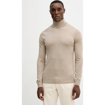 Dámská móda Svetr s příměsí vlny Guess JIM M5BR09.Z0432 béžová 80X, vel. XL