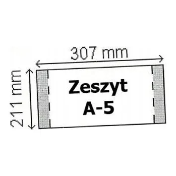 Obal na sešit a5 Narnia, průhledný, 50 ks