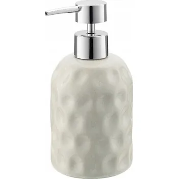 Ruční dávkovač mýdla stojící Galicja 400 ml bílý