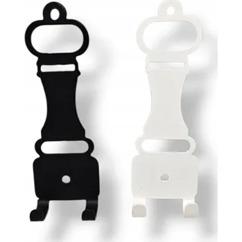 Obraz Sada ozdobných ramínek "Mlýnky na sůl a Pepř " Černá a bílá MAT Polský