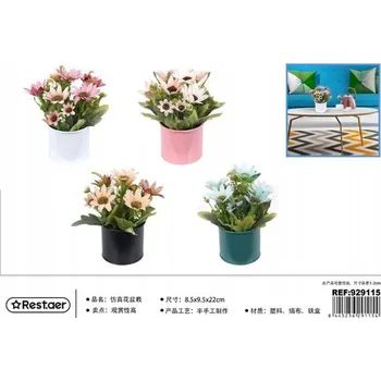 umělá květina Dekorativní umělé květy v květináčích