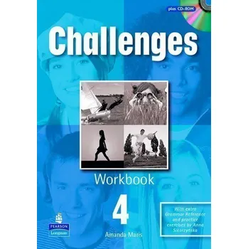 Cizí jazyk Challenges 4 Workbook w/ CD-ROM Pack