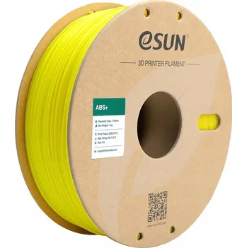 Filament ESun ABS + cívka s filamentem žlutá 1,75 mm