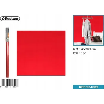 Tapeta Samolepicí tapeta červená 45 cm x 1,5 m – vysoká kvalita