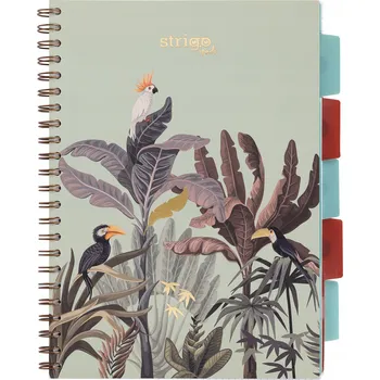 Sešit A4 s mřížkou Strigo, 100 listů