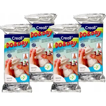 Modelovací hmota 4x MODELÍNA PLASTELÍNA HMOTA PRO MODELOVÁNÍ 2000g