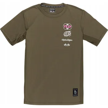 cyklistický dres Cyklistický dres Troy Lee Designs L béžový