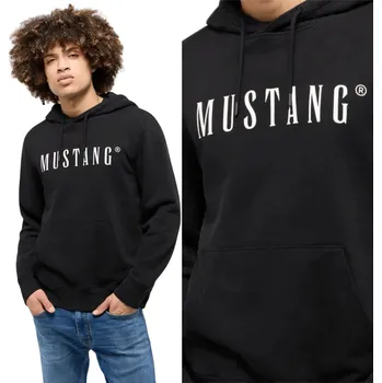 Dámské spodní prádlo Mustang svetr Bronson černý s výstřihem do V, velikost 6XL