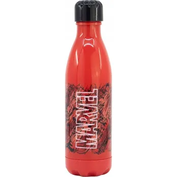 Láhev Marvel Red plastová láhev se šroubovacím uzávěrem 660 ml