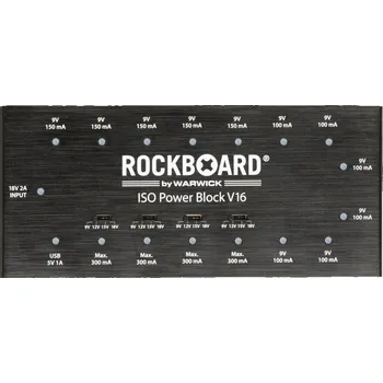Kytarový efekt RockBoard ISO Power Block V16 Napájecí adaptér (Jako nové)