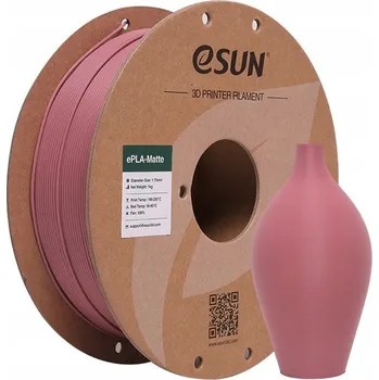 Filament ESun PLA filament Matte Morandi fialová 1.75 mm/1kg - papírová cívka