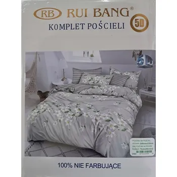 Povlečení 3dílná sada Sada povlečení RUI BANG 200x220 cm + povlaky na polštáře z mikrovlákna