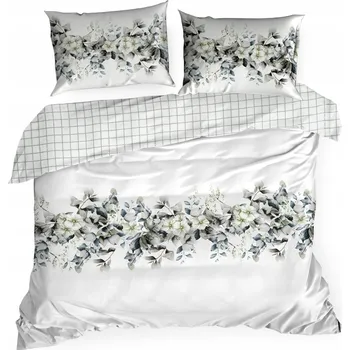 Povlečení POVLEČENÍ SADA POVLEČENÍ SATÉNOVÉ NIKA 56 220 X 200 CM BÍLÉ