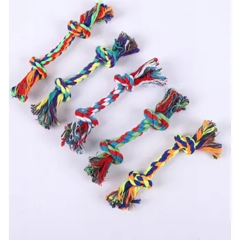 Hračka pro psa Přetahovadlo pro psa 7&7 PŘETAHOVADLO PRO PSA HRAČKA lano BAVLNA uzel, velká, šňůra 18 cm