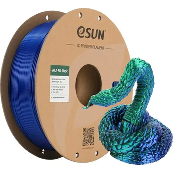Filament PLA Filament eSUN 1,75 mm 1 kg zelený