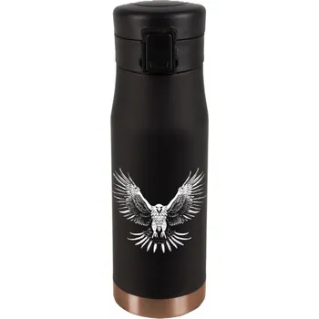 Termohrnek 041_VICARLO TERMOHRNEK S GRAVÍROVÁNÍM NA KÁVU A ČAJ EAGLE