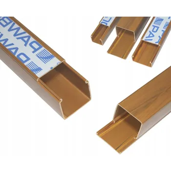 kabelová chránička Instalační lišta 32x30 tmavě hnědá 2m