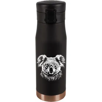 Termohrnek 050_VICARLO TERMOHRNEK S GRAVÍROVÁNÍM NA KÁVU ČAJ KOALA