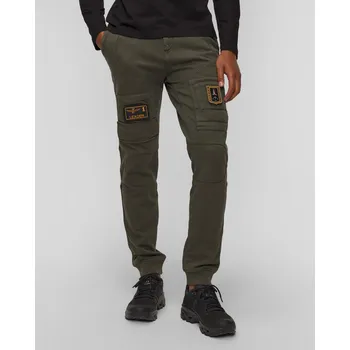 Zelené Pánské Kapsáčové Tepláky Aeronautica Militare 252pf0743uj00505-34400