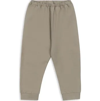 Chlapecké kalhoty Dětské bavlněné tepláky Konges Sløjd DREY PANTS GOTS KS103784.9BYA zelená 91X, vel. 92