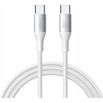 Datový kabel Kabel Joyroom USB typ C - USB typ C 1 m bílý