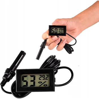 Domácí teploměr Teploměr 507001 černý