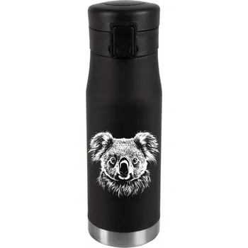 Termohrnek Termohrnek s gravírováním - Vánoce, Narozeniny, Stříbrný - MEDVÍDEK KOALA 050