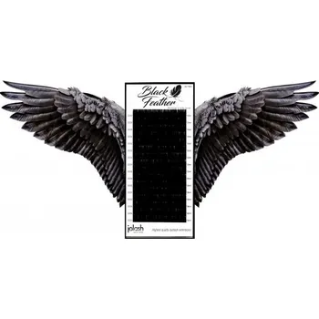 Umělé řasy Jolash Řasy Black Feather C, 0,15, 8mm
