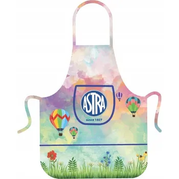 Kuchyňská zástěra Ochranná zástěra pro děti Astra vícebarevná polyester velikost M