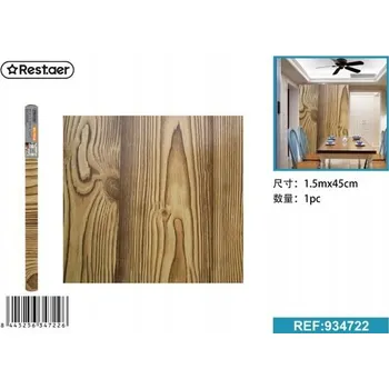 Tapeta TAPETA SAMOLEPICÍ NÁBYTKOVÁ DŘEVO 45x150