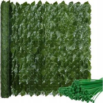 umělý živý plot Umělý živý plot Iso Trade zelený prolamovaný 3 m x 0,50 m
