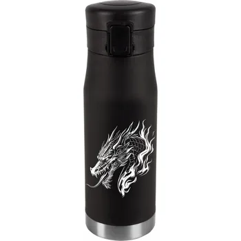 Termohrnek Termohrnek s Personalizací - Narozeniny - Stříbrný Drak SMOK 032