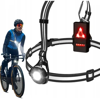 Svítilna NOVÁ LED LAMPA SVÍTILNA PRO BĚHÁNÍ VESTA NA HRUDNÍK voděodolná