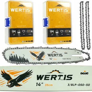 VODÍCÍ LIŠTA pro STIHL MS170 MS180 MS181 MS211 MS230 MS231 023 + 2 ŘETĚZY