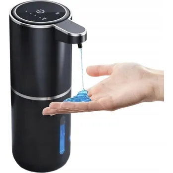 Dávkovač mýdla Bezkontaktní nástěnný dávkovač mýdla Beauty Bright 380 ml černý