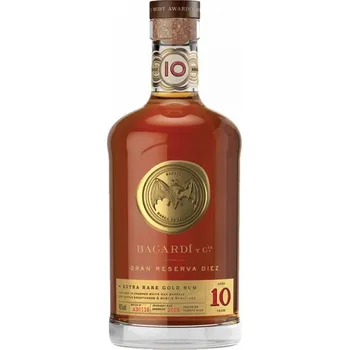 Rum Bacardi Gran Reserva Diez 10YO 40% 1l (holá lahev)