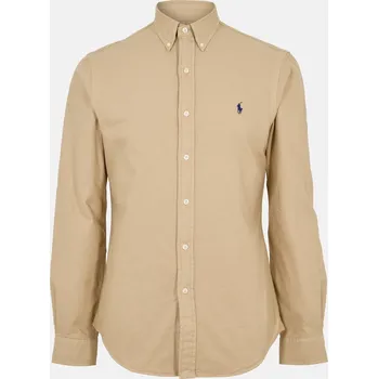 Pánská košile Košile Polo Ralph Lauren Surrey Tan 1219389 2XL