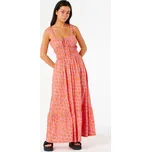 šaty Rip Curl NEON ISLES MAXI DRESS Pink velikost M