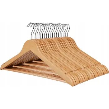 Věšák Šatní ramínko dřevěný 99852331 béžové odstíny