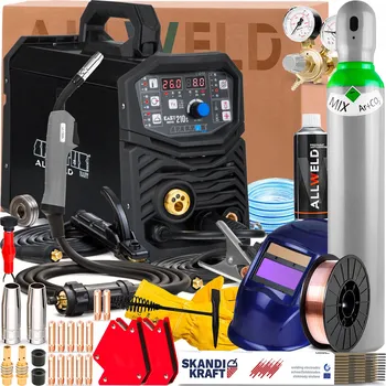 Svářečka Svářečka MIGOMAT Spartus EasyMig 210S synergická 200A MMA TIG LIFT 3v1