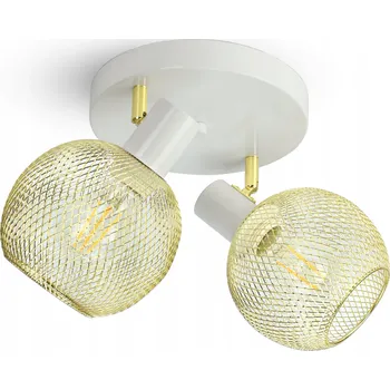 Stropní Svítidlo Lustr Stropní Svítidlo Gold Globe 488-EG2 LED 2xE27 LED Pohyblivá