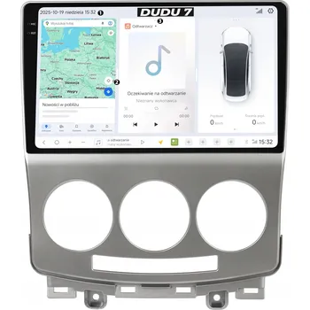 Autorádio DUDUAUTO AUTORÁDIO S NAVIGACÍ MAZDA 5 2005-2010 ANDROID QLED 6GB