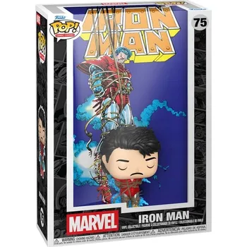 Marvel POP! Figurka Iron Man '68 s obalem komiksu, 9 cm