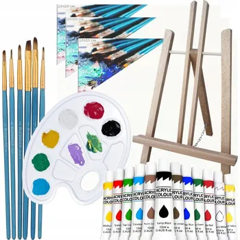 Výtvarná sada UMĚLECKÁ SADA BAREV NA MALOVÁNÍ