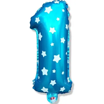 Balónek Balónek k prvním narozeninám - modrý